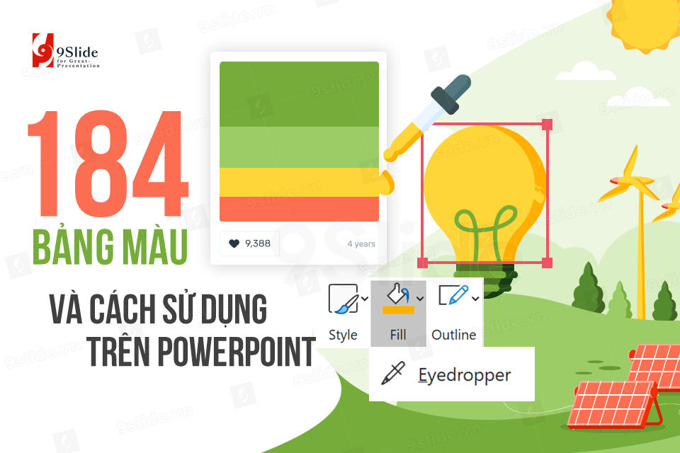 Download 184 Bảng màu siêu đẹp cho Slide Powerpoint - Khóa học ...