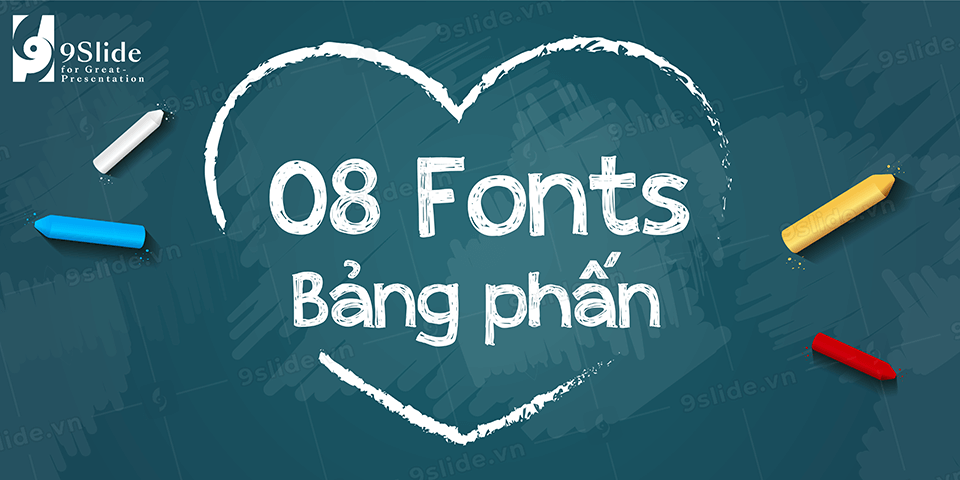 Download 8 Font Bảng phấn tuyệt đẹp dành cho Slide Powerpoint Bài ...